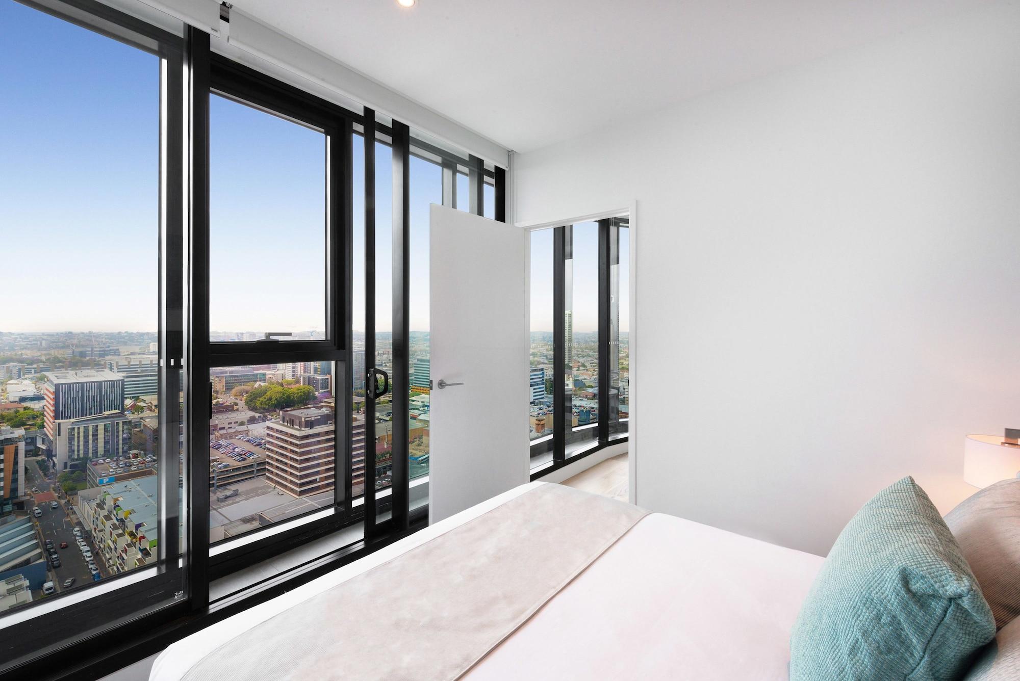 ブリスベン Fv By Peppersアパートホテル エクステリア 写真 Apartment bedroom